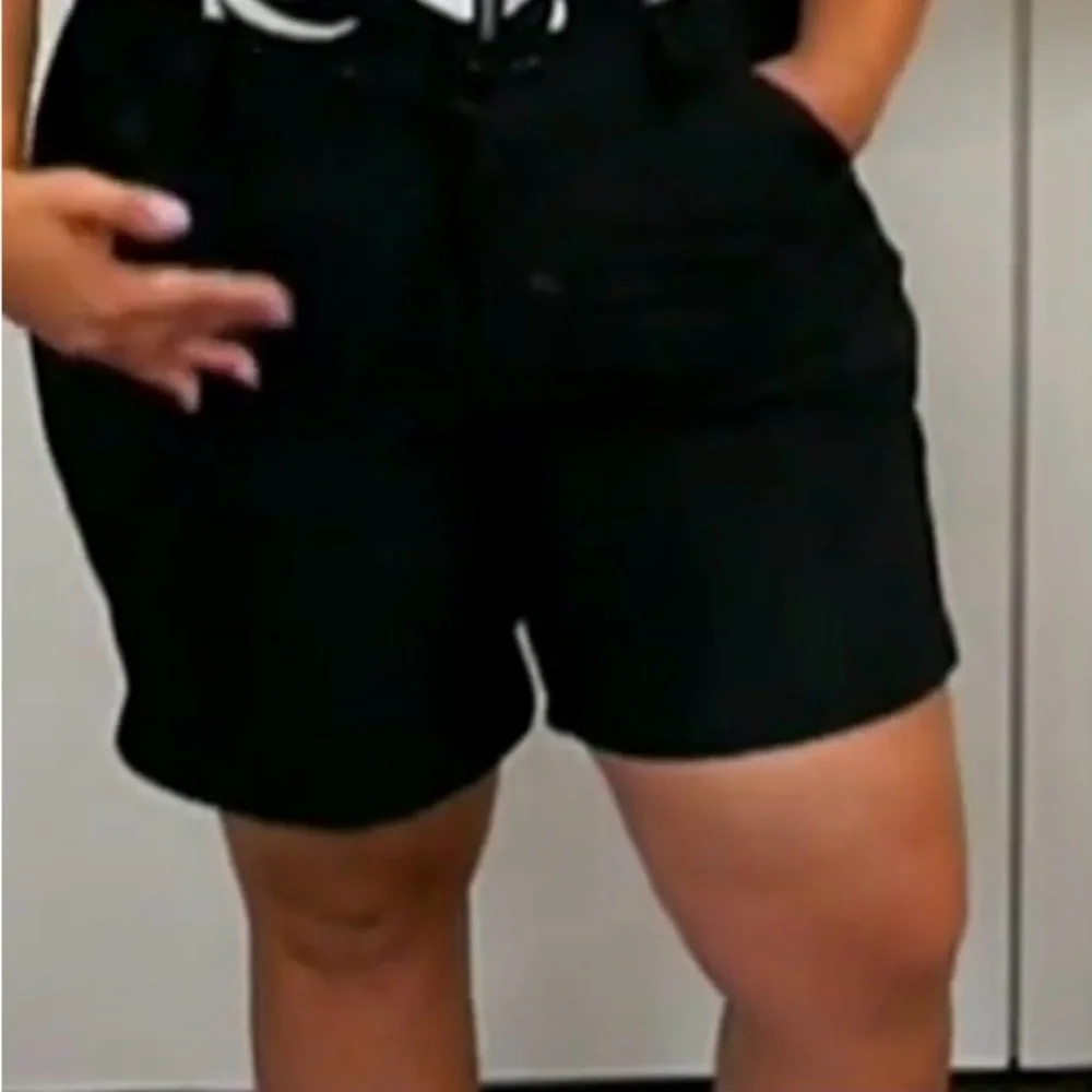 NWOT Jantzen Cap Sleeve Swimsuit with Matching Board Shorts Jet Black 18W - Picture 7 of 8